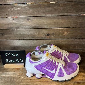 Womens Nike Shox Flyknit Livestrong‎ Purple Running Shoes Sneakers Size 9